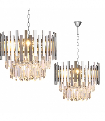 Żyrandol ASPEN CHROME 6xE14 Eko-Light ML5996
