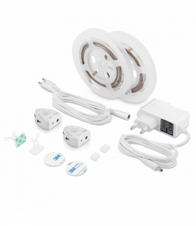 Pasek LED podwójny z czujnikiem ruchu do podświetlenia łóżka 2x120cm Eko-Light EKB7535