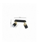 Lampa sufitowa JOKER BLACK/GOLD 2xGU10 Eko-Light MLP6124