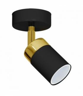 Kinkiet JOKER BLACK/GOLD 1xGU10 Eko-Light MLP6123