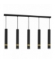 Lampa wisząca JOKER BLACK/GOLD 5xGU10 Eko-Light MLP6121
