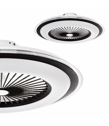 Plafoniera LED ZONDA BLACK 60W z wentylatorem Eko-Light ML6090
