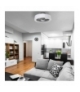 Plafoniera LED MISTRAL 45W z wentylatorem klosz mleczny Eko-Light ML6091