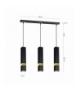 Lampa wisząca VIDAR BLACK/GOLD 3xGU10 Eko-Light MLP6280