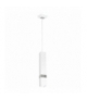 Lampa wisząca VIDAR WHITE/CHROME 1xGU10 Eko-Light MLP6283