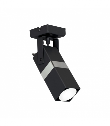 Kinkiet VIDAR BLACK/CHROME 1xGU10 Eko-Light MLP6285