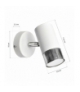 Kinkiet DANI WHITE/CHROME 1xGU10 Eko-Light MLP6225