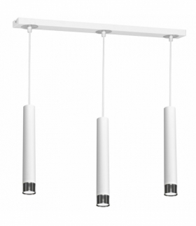 Lampa wisząca DANI WHITE/CHROME 3xGU10 Eko-Light MLP6228