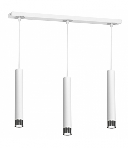 Lampa wisząca DANI WHITE/CHROME 3xGU10 Eko-Light MLP6228