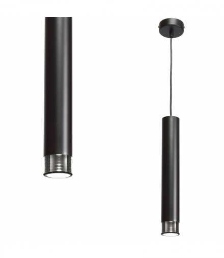 Lampa wisząca DANI BLACK/CHROME 1xGU10 Eko-Light MLP6231