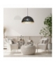 Lampa wisząca LISA BLACK 1xE27 40cm Eko-Light ML6134