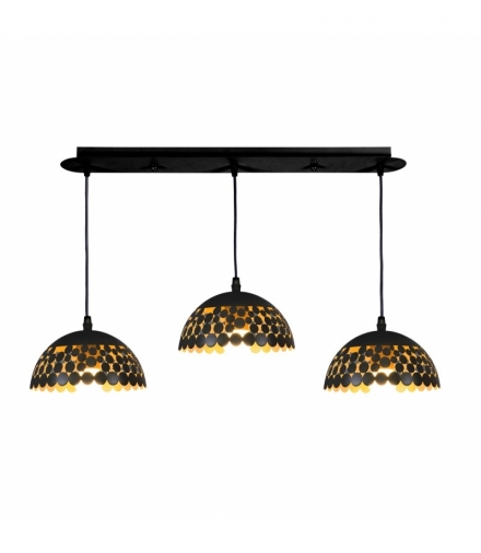 Lampa wisząca LISA BLACK 3xE27 Eko-Light ML6136