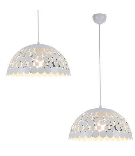 Lampa wisząca LISA WHITE 1xE27 40cm Eko-Light ML6137