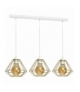 Lampa wisząca LUPO WHITE/GOLD 3xE27 Eko-Light MLP6267