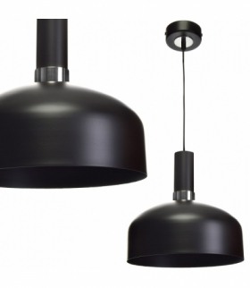 Lampa wisząca MALMO BLACK/CHROME 1xE27 Eko-Light MLP6203