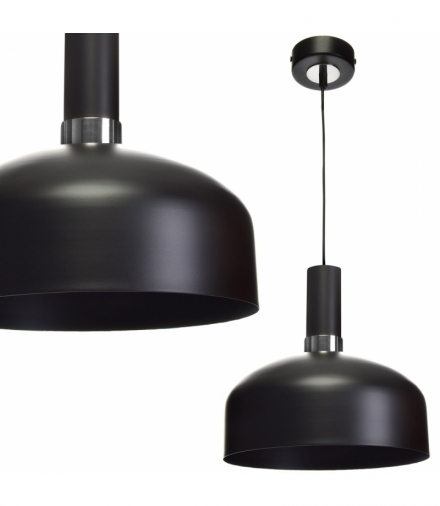 Lampa wisząca MALMO BLACK/CHROME 1xE27 Eko-Light MLP6203
