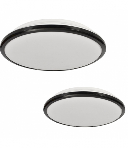 Plafon TERMA BLACK 28W LED IP44 Ø360 mm Eko-Light ML6404