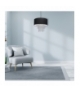 Lampa wisząca ALMERIA BLACK/CHROME 1xE27 Eko-Light MLP6431
