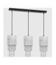 Lampa wisząca ALMERIA SILVER/BLACK 3xE27 Eko-Light MLP6435