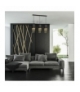 Lampa wisząca ALMERIA BLACK/GOLD 3xE27 Eko-Light MLP64400