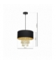 Lampa wisząca ALMERIA BLACK/GOLD 1xE27 Eko-Light MLP6441