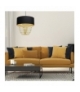 Lampa wisząca ALMERIA BLACK/GOLD 1xE27 Eko-Light MLP6442
