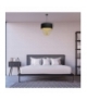 Lampa wisząca ALMERIA BLACK/GOLD 1xE27 Eko-Light MLP6442