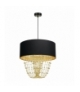 Lampa wisząca ALMERIA BLACK/GOLD 1xE27 Eko-Light MLP6442