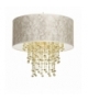 Lampa wisząca ALMERIA WHITE/GOLD 1xE27 Eko-Light MLP6446