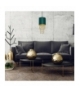 Lampa wisząca ALMERIA GREEN/GOLD 1xE27 Eko-Light MLP6449
