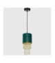Lampa wisząca ALMERIA GREEN/GOLD 1xE27 Eko-Light MLP6449
