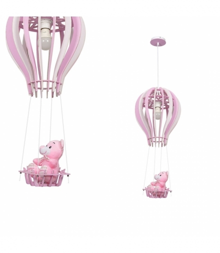 Lampa wisząca BALONIK PINK 1xE27 60W Eko-Light MLP6426