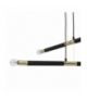 Lampa wisząca BASTONE BLACK / GOLD 4xE14 Eko-Light MLP6564