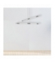 Lampa wisząca BASTONE WHITE / CHROME 4xE14 Eko-Light MLP6567