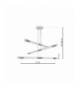 Lampa wisząca BASTONE WHITE / CHROME 6xE14 Eko-Light MLP6568