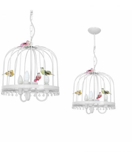 Lampa wisząca CANARIA WHITE 3xE14 Eko-Light MLP6503