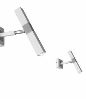 Kinkiet CASTRO WHITE / CHROME 1xG9 Eko-Light MLP6557