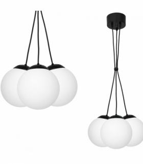 Lampa wisząca LIMA BLACK 3xE14 Eko-Light MLP6523