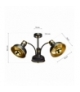 Lampa sufitowa MARGO BLACK/GOLD 3xE27 Eko-Light MLP6211
