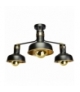 Lampa sufitowa MARGO 3xE27 BLACK/GOLD 3xE27 Eko-Light MLP6212