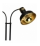 Lampa podłogowa MARGO BLACK/GOLD 2xE27 Eko-Light MLP6214