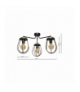 Lampa sufitowa OLIMP BLACK / GOLD 3xE27 60W Eko-Light MLP5745