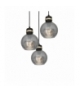 Lampa wisząca OMEGA BLACK / GOLD 3xE27 Eko-Light MLP6533