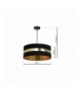 Lampa wisząca PALMIRA BLACK / GOLD 1xE27 60W Eko-Light MLP6318