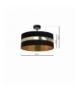 Lampa sufitowa PALMIRA BLACK / GOLD 1xE27 60W Eko-Light MLP6319