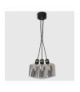 Lampa wisząca RICHMOND BLACK / GOLD 3xE27 Supeł Eko-Light MLP65400