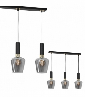 Lampa wisząca ROMA BLACK 3xE27 Eko-Light MLP6485