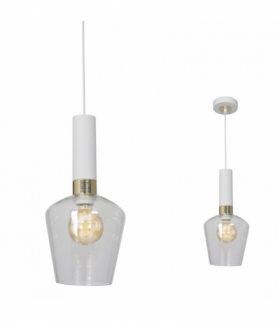 Lampa wisząca ROMA WHITE 1xE27 Eko-Light MLP6487
