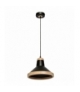 Lampa wisząca SALMA BLACK / WOOD 1xE27 60W Eko-Light MLP6295