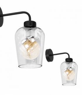 Kinkiet SANTIAGO CLEAR 1xE27 Eko-Light MLP6599